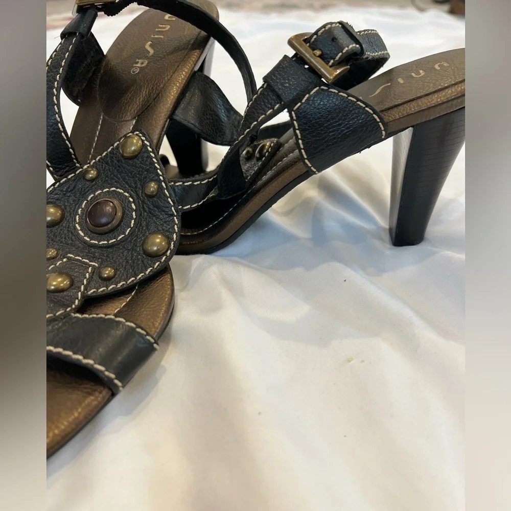 UNISA HEELED SANDALS leather size 10